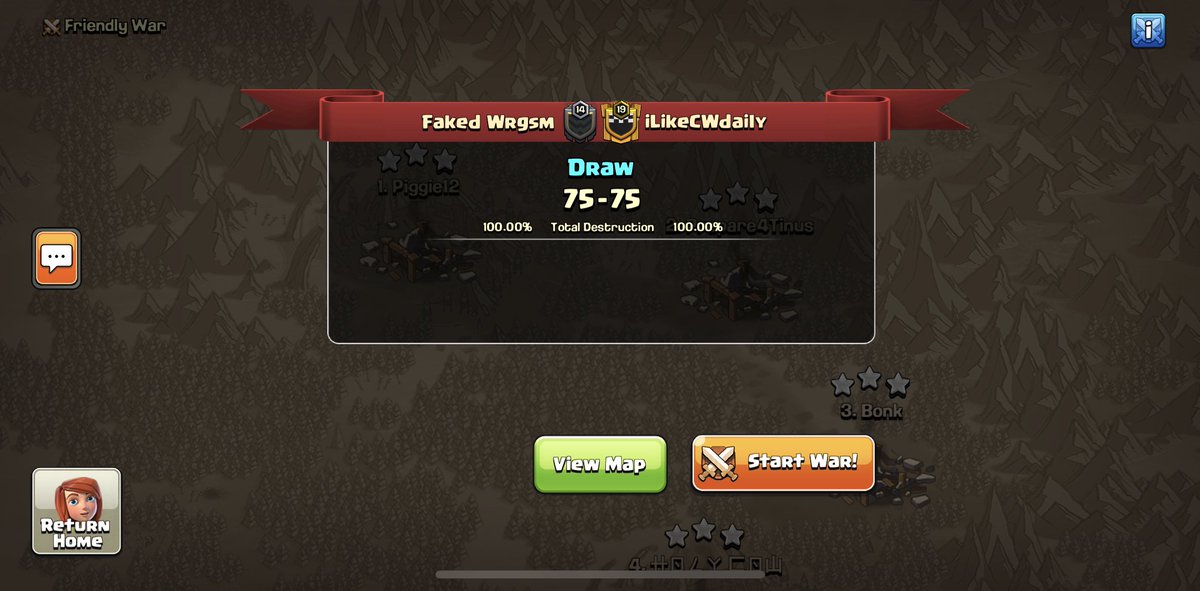 Another win for us 75-74. GG <a href="/iLikeCWdailyCoc/">iLikeCWdaily</a>