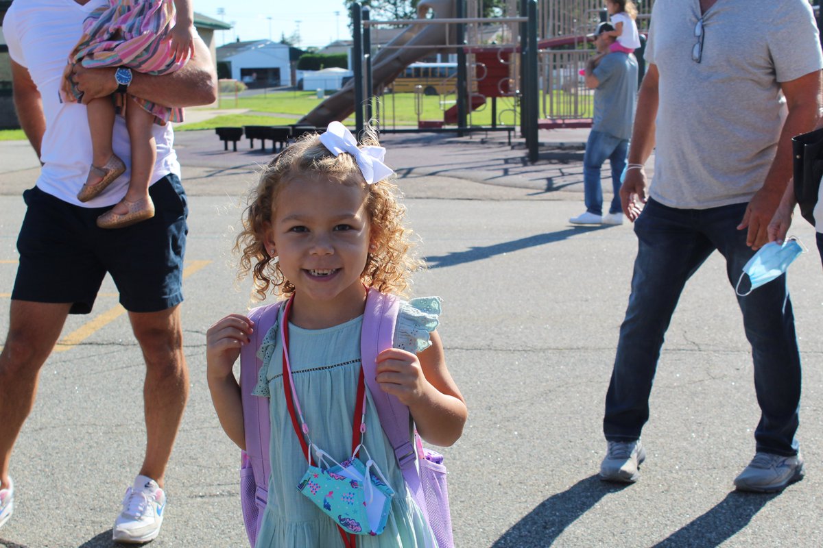 All smiles on the first days of school!  Looking forward to a great year!