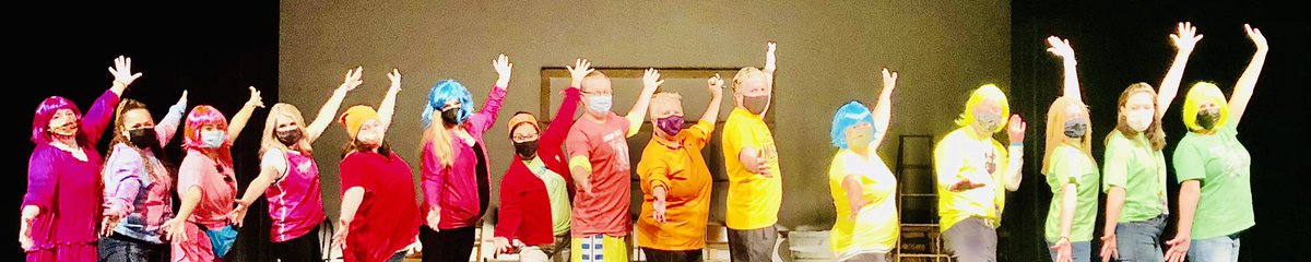 MLuckritz's tweet photo. Chasing @RMHSMUSTANGS Rainbow!!! English/EL went extra mile for @RMHSstampede NEON staff challenge!!! @District214 @pacer_rmhs @rmhsmultimedia @YearlingRMHS @KelliLussow @MrsWnek @StephSvarz @rmhs_danceteam @joyruckoldt @YearlingRMHS @RMGirlsHoops https://t.co/NYV9JJBIGy