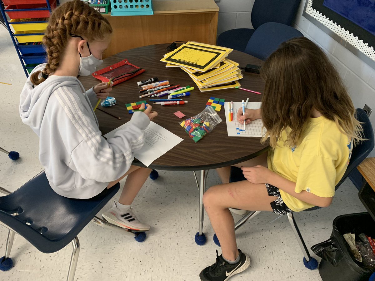CPES5thGrade's tweet photo. In math class we are collaborators  #cpesbelieves https://t.co/dVCVMlsOke
