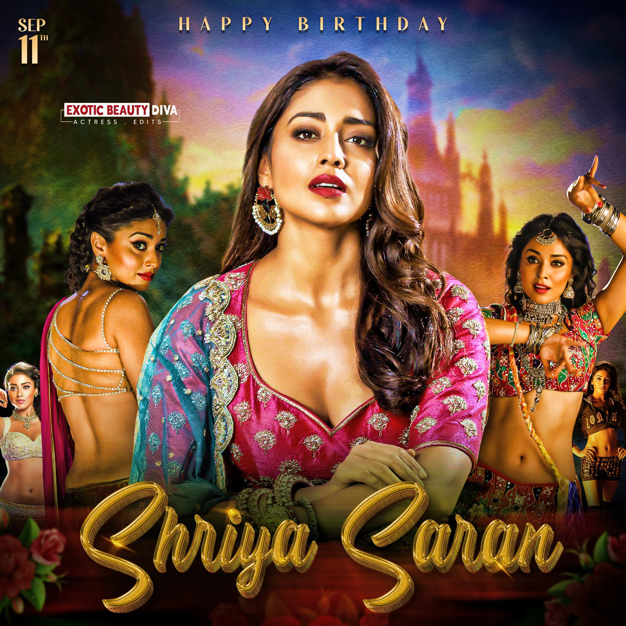 Happy Birthday Shriya Saran Mam 
Hope A Good Future Ahead    