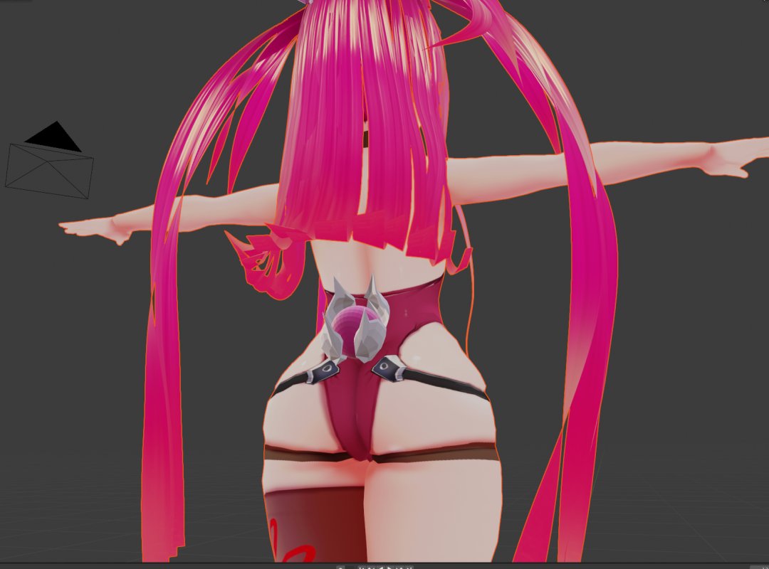 blenderつっこんだらええんかこれ…?ってくらいフェチくなったな… 