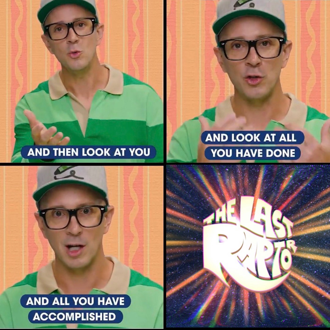 Thank you Steve from Blue’s Clues! We’re honestly super proud of this project.