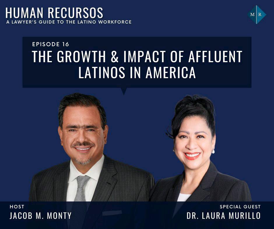 DrLauraMurillo's tweet photo. My thanks to @JacobMonty1 &amp; @MontyRamirezLaw for having me on your show today!

Tune in to hear us discuss the growth and economic impact and wealth of the Latino population, and the importance of #DEI within corporations and on their boards.
 https://t.co/JWtzOPMnuu https://t.co/RVFs8sD16h