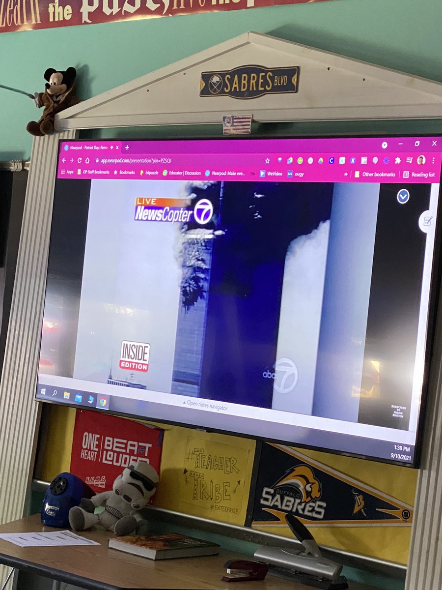 Thank you <a href="/nearpod/">Nearpod</a> for providing a Free September 11th lesson for teachers to use today.  Very moving!  #September11  #NeverForget911 <a href="/OPSchools/">Orchard Park CSD</a> <a href="/op_middleschool/">OP Middle School</a>