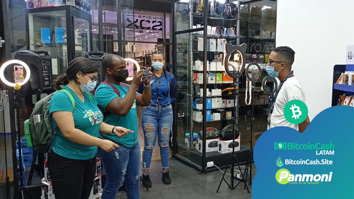 José, Talia y Tony están hoy en Caracas creando nuevos medios #BitcoinCash que publicaremos aquí pronto.

¡Estén atentos e invite a sus amigos a seguirnos!

¡Sigamos construyendo #Bitcoin Cash #BCH!