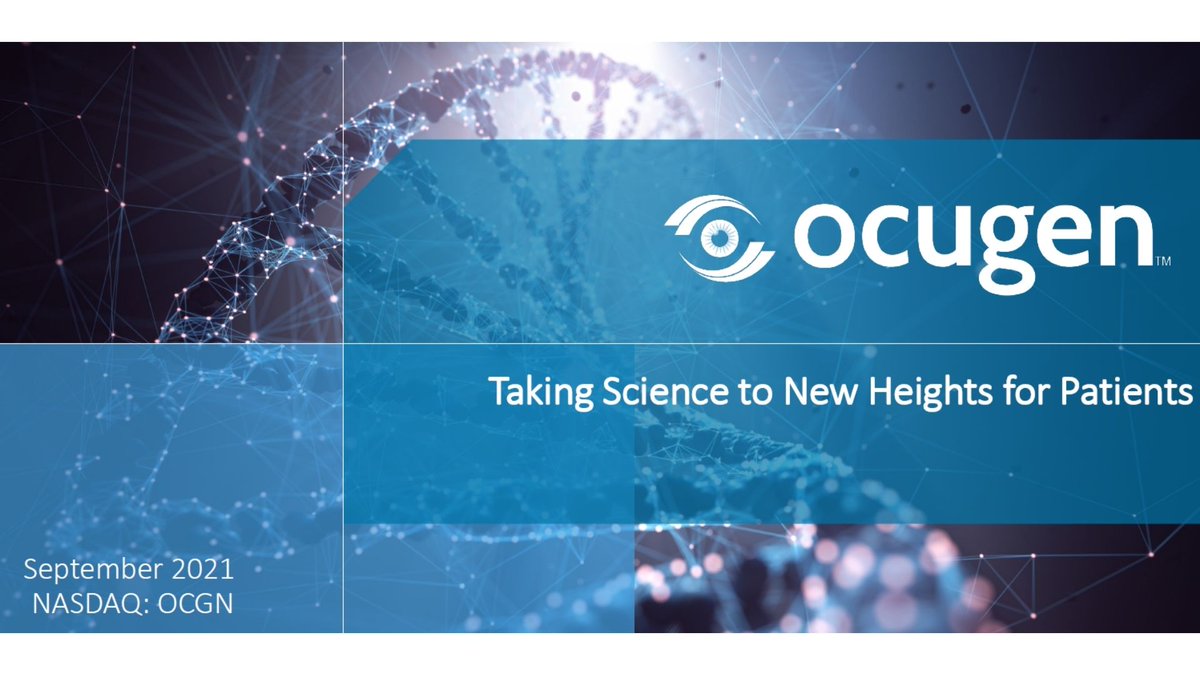 #ICYMI CEO Shankar Musunuri spoke at the @citi 16th Annual #biopharma Conference about our progress in #blindness and #COVID19 Listen here: bit.ly/38XVQCE $OCGN