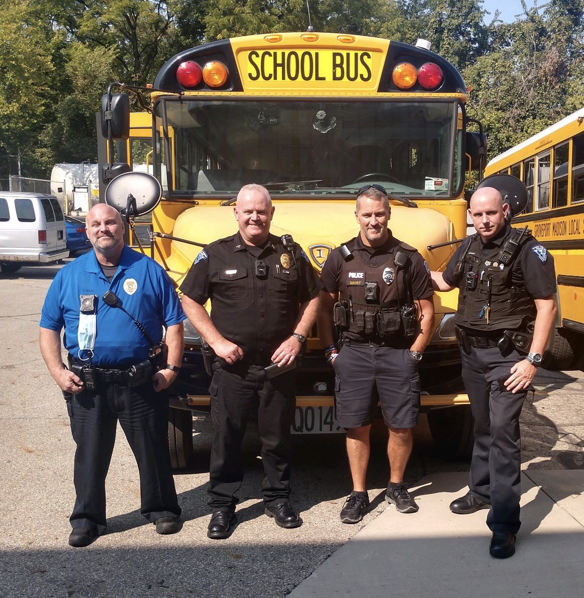 Thanks to Petermann Transportation for having us and <a href="/madison_police/">Madison Township Police Department</a> Police Department out for annual safety training. <a href="/GMschools/">Groveport Madison Schools</a> bus drivers are a great group and we always enjoy working with them.