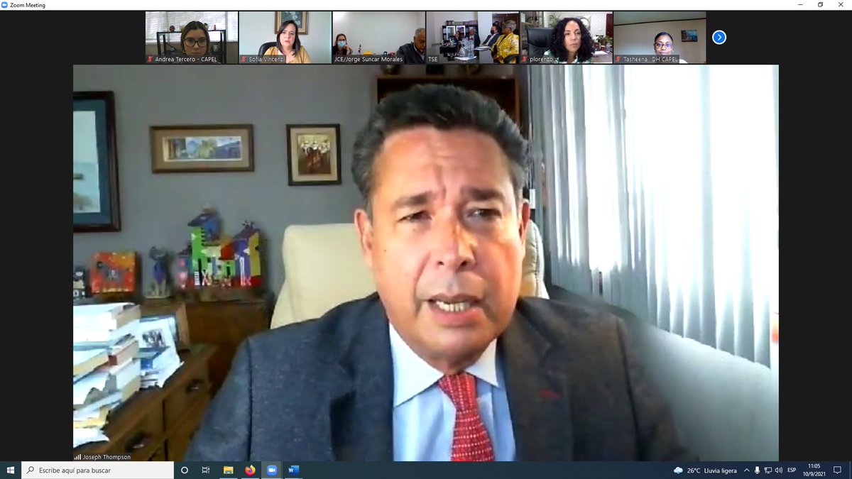 Reunión virtual copresidencia de <a href="/UNIORE/">UNIORE</a> desempeñada x Junta Central Electoral <a href="/juntacentral/">JCE</a> y Tribunal Superior Electoral <a href="/TSElectoralRD/">TSE</a> ambos de República Dominicana
Organizó #CAPEL, Secretaría Ejecutiva instancia regional. Participaron autoridades electorales y equipo de CAPEL