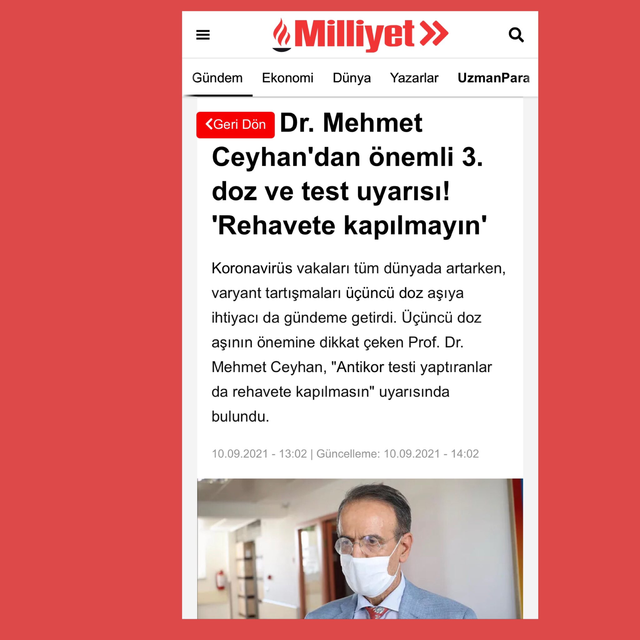 dr mehmet ceyhan on twitter bugunku milliyet gazetesinden https t co qpcdw3191b twitter
