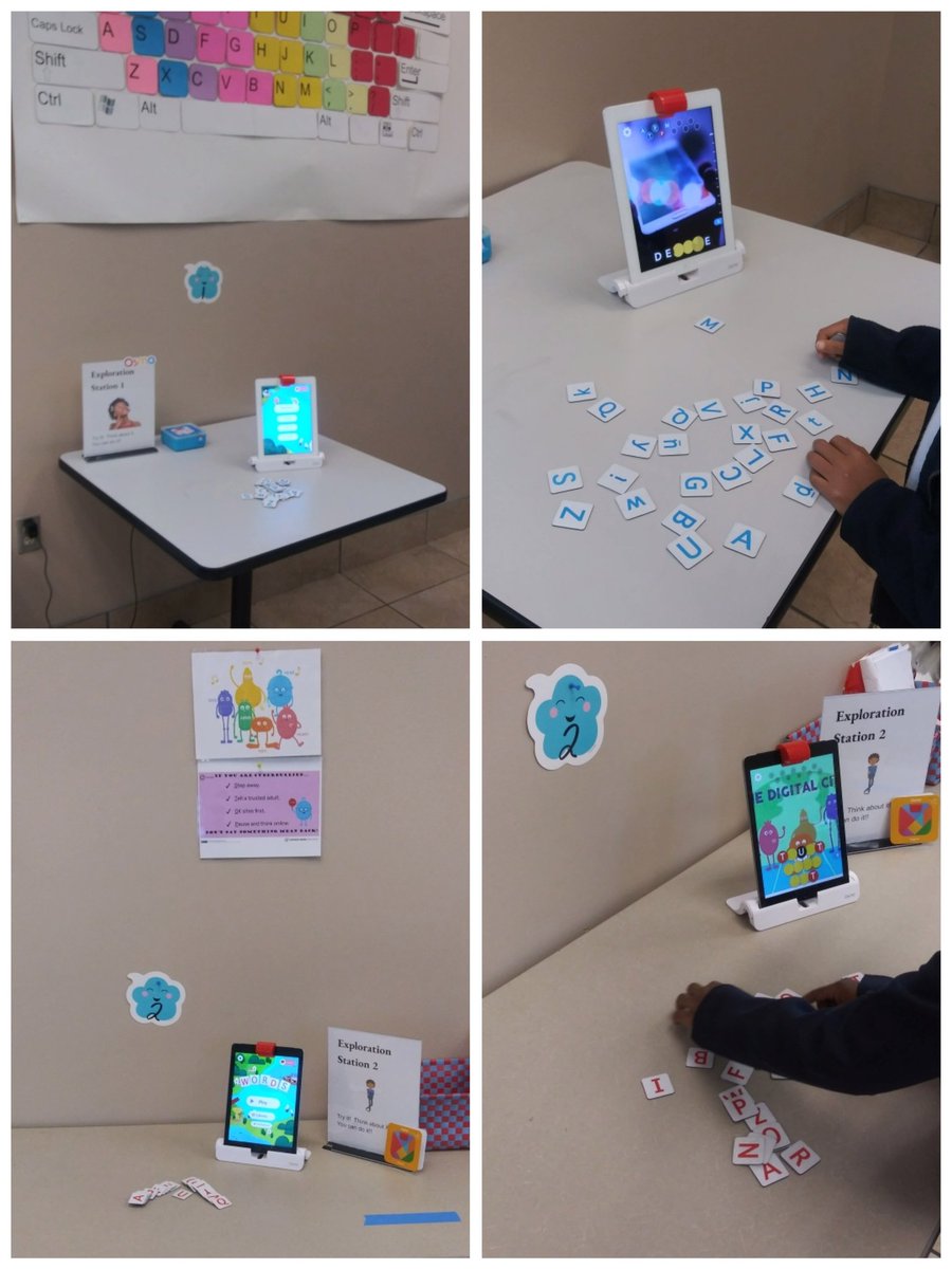 ScurryNHurry's tweet photo. Digital Citizenship lessons are non-negotiable at the beginning of the school year. @PlayOsmo helps my Ss review the @CommonSenseEd lessons! #LearningwithOsmo #OsmoEdu #BackToSchool #OsmoAmbassador https://t.co/uqofFRLQQb