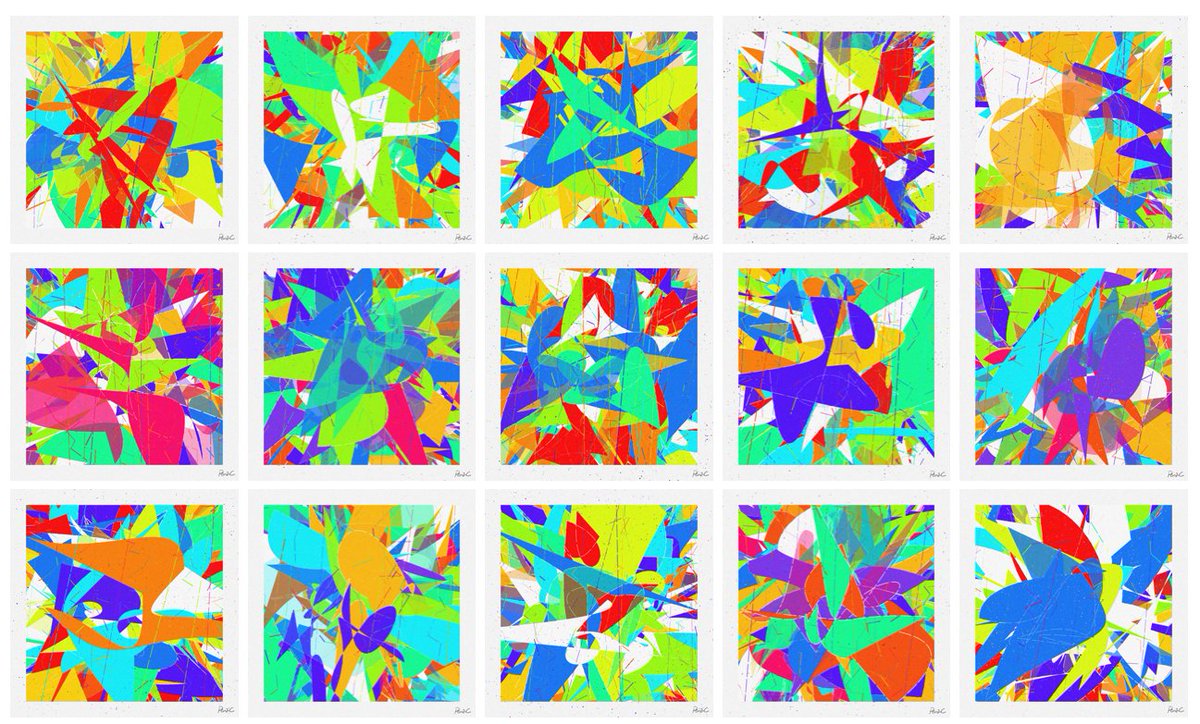 0xTHISISCLICK's tweet photo. First 35 pieces minted! Right on Solana, generated based on the token address... that feels so good! 🎨🍭🥳#hashdash #NFTdrop #Solana https://t.co/kqvHDfaPNa