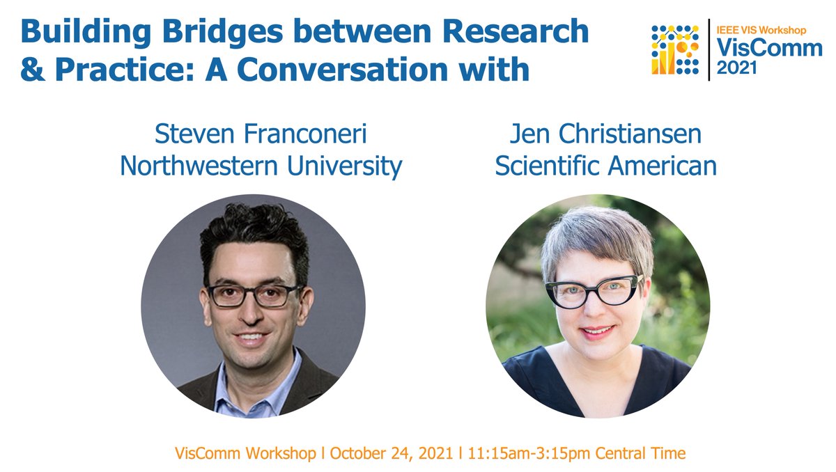 VisCommWkshp (@viswkshp) on Twitter photo We're excited to start the October #VisComm workshop with a moderated discussion with @SteveFranconeri and <a href="/ChristiansenJen/">Jen Christiansen</a>. You can get more information about the workshop, submission deadlines, and more at the #VisComm website: viscomm.io We're excited to start the October #VisComm workshop with a moderated discussion with @SteveFranconeri and <a href="/ChristiansenJen/">Jen Christiansen</a>. You can get more information about the workshop, submission deadlines, and more at the #VisComm website: viscomm.io
