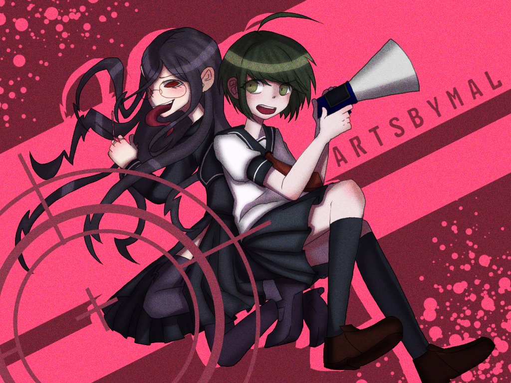 Another #artwork !
#danganronpa #fanartanime #danganronpafanart  #tokomaru #komarunaegi #tokofukawa #ultradispairgirls #fanart #arttwt