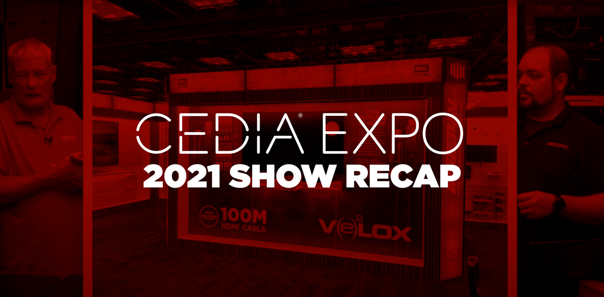 MetraAV's tweet image. Did you make it to @CEDIAExpo this year? Watch our latest #AVTechTips episode to see what you missed! Brent and Adam go over the expo highlights and popular new products #MetraAV showcased. See the live replay of this episode at: youtu.be/Z0_4z-ROS5U

#CEDIAexpo #avtweeps #8k