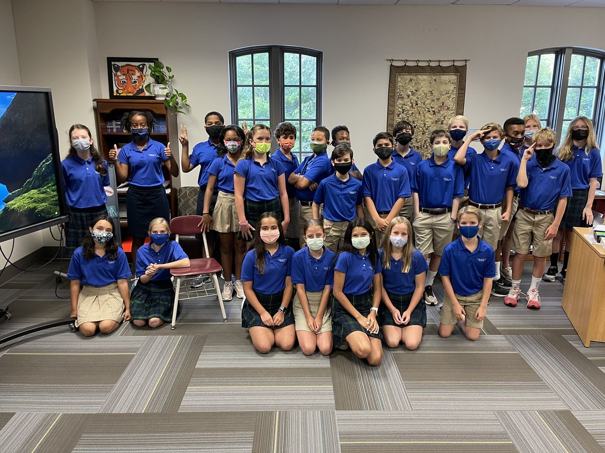 IraDawsonATL's tweet photo. Look who accepted the challenge: Trinity 6th Graders! Can’t wait to see what makes you UNIQUE! @klyboomer @kstorysquared #trinitylearns https://t.co/6DMALC0OcK