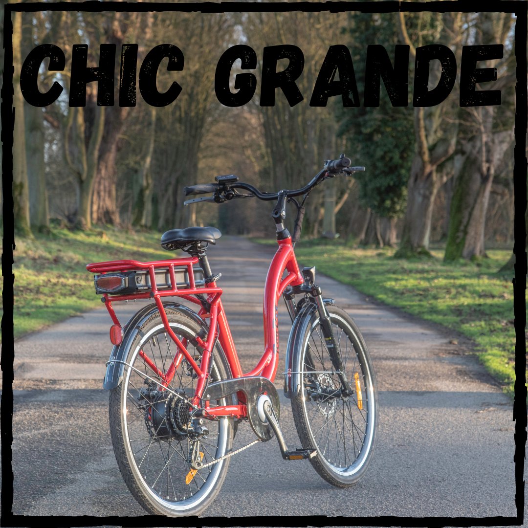 RooDogEbikes's tweet photo. Our stunning glossy red larger framed step through electric bike. 
.
18.5" frame.
.
Suitable for riders 5'3"-6'1".
.
Contact us to arrange a test drive.
.
#grandedayout #roodog #ebikelifestyle https://t.co/WlwwwdbtGe