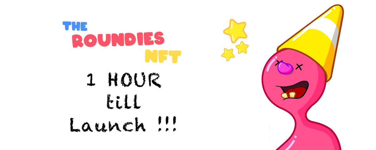 TheRoundiesNFT's tweet photo. 🌟The Roundies start minting in 1 hour🌟
RT, and Follow! 
Join our Discord: https://t.co/up3ErXzffH
#NFT #NFTcommunity #NFTs #NFTcollector #NFTartist #NFTdrops #NFTdrop 
https://t.co/93apLsYfYp https://t.co/Gz7ZmhrtEP