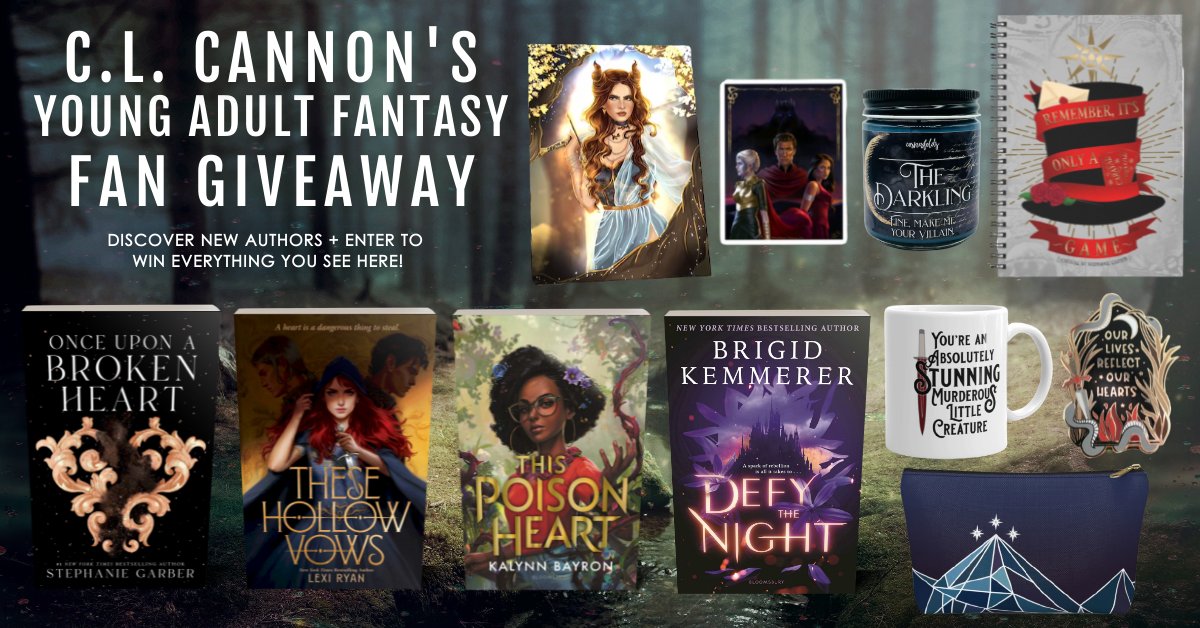 🏰#YAFantasy fans, enter this #giveaway to score the hottest books of the year + irresistible merch!🏰
⚔️Enter: bit.ly/syafangw ⚔️
🔥#OnceUponABrokenHeart #TheseHollowVows #ThisPoisonHeart #DefyTheNight &amp; more!🔥Come back daily for extra entries! 
#amreading #bookish