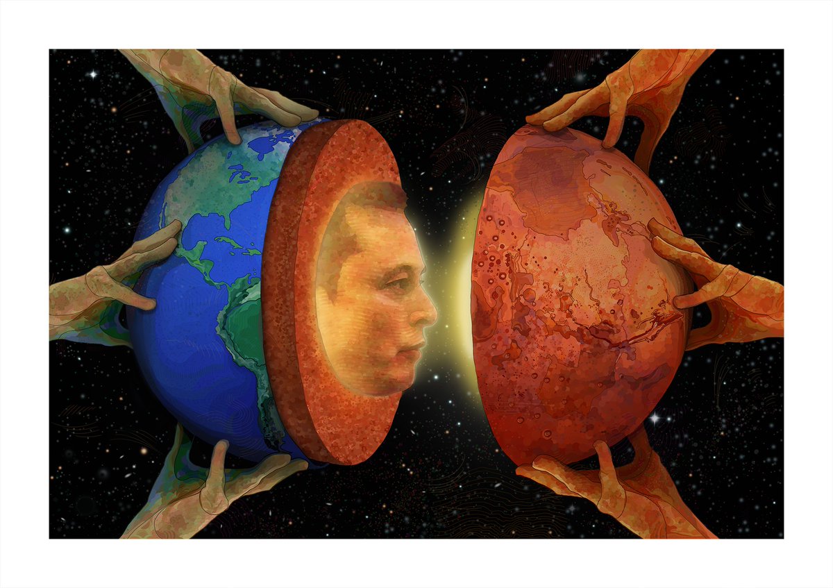 The Allure of Becoming Interplanetary — starring <a href="/elonmusk/">Elon Musk</a> as Earth’s core 🤘