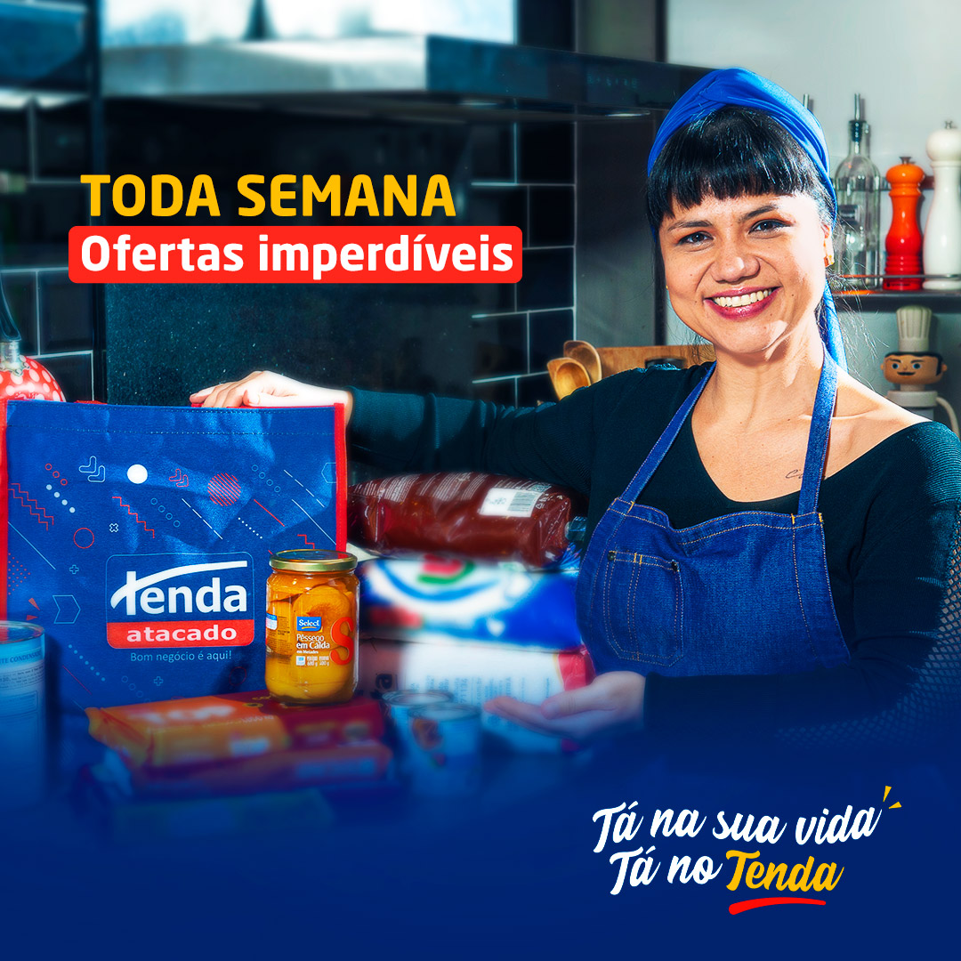 TendaAtacado's tweet photo. Já deu uma olhadinha nas ofertas da semana? Então não perca tempo!

Acesse https://t.co/t2dfrsZxy6 e confira os produtos disponíveis para encher a despensa da sua casa ou estoque do seu negócio. https://t.co/JHS30XgySr