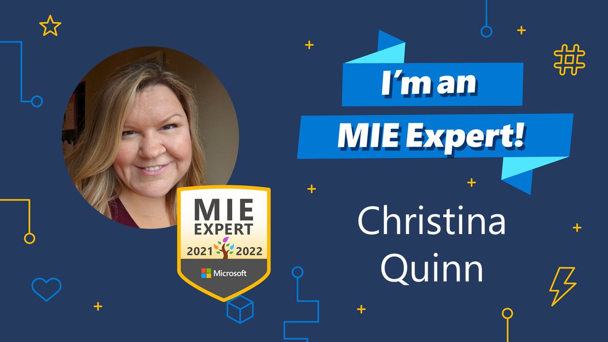Tina Quinn (@cbcquinn) on Twitter photo Thrilled and honored to be selected as a Microsoft Innovative Educator Expert! π Not usually a π»music teacher thing, but I β€ sharing the space where music & technology intersect with my students and department colleagues! #MIEE <a href="/CBSDSchools/">Central Bucks SD</a> <a href="/MIEE_Flopsie/">Flopsie Llama</a> <a href="/CBSDMusic/">Central Bucks Music</a> <a href="/LeazaTechy/">Leaza Silver, M Ed.</a> Thrilled and honored to be selected as a Microsoft Innovative Educator Expert! π Not usually a π»music teacher thing, but I β€ sharing the space where music & technology intersect with my students and department colleagues! #MIEE <a href="/CBSDSchools/">Central Bucks SD</a> <a href="/MIEE_Flopsie/">Flopsie Llama</a> <a href="/CBSDMusic/">Central Bucks Music</a> <a href="/LeazaTechy/">Leaza Silver, M Ed.</a>