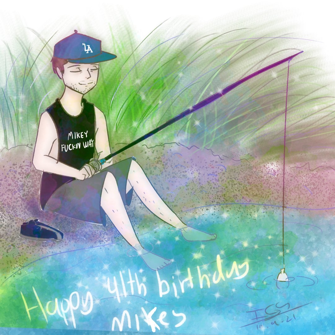 Happy 41th birthday Mikey Way!!!     