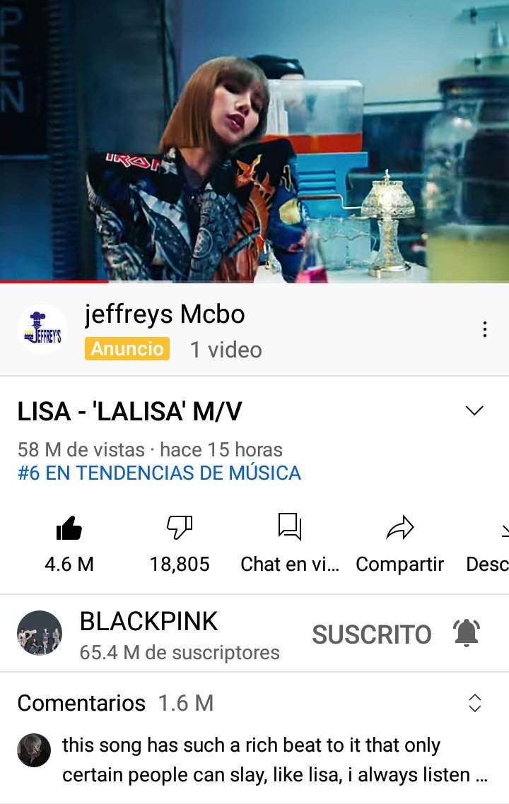 dome_lovely's tweet photo. #LISA #LALISA llegó en menos de 24 hrs a 4 millones de likes y 58 Vista 😱 y 1M de comentarios #BLACKPINK #blackpinkflop #Blinks #vistas #Monterrey #Chile #EstadosUnidos #Corea #Japon #Colombia #Mexico https://t.co/gOaTJU8t5E