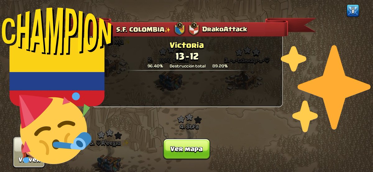 Con esta VICTORIA quedamos CAMPEONAS en <a href="/MoonCup12/">Moon Cup</a> edición 𝙲𝙴𝙻𝙴𝚂𝚃𝙸𝙰𝙻 [𝚃𝚑𝟷𝟹] y nos sentimos orgullosas felices y agradecidas con todos los organizadores por tan buen trabajo..

Excelente desempeño CHICAS son las mejores..