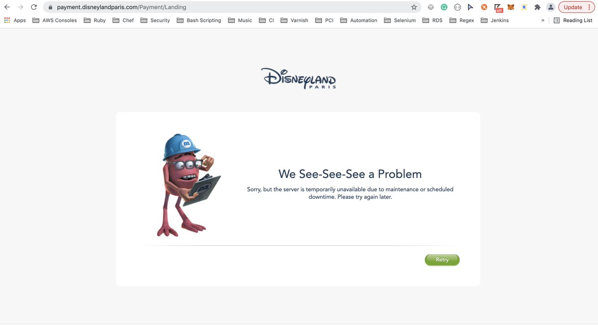 silianrail89's tweet photo. @DLPHelp Hi, I think the payment portal for https://t.co/aA6NKKmbyY is down. It has been doing this since yesterday evening when you try to finalise the booking. https://t.co/xnQi0D8BFg
