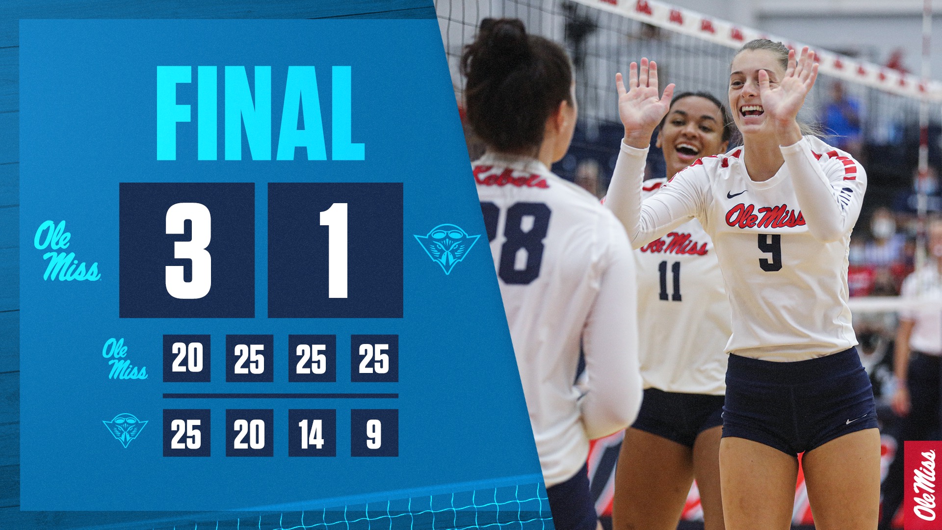 Ole Miss Volleyball on Twitter "Starting off the day with a W 