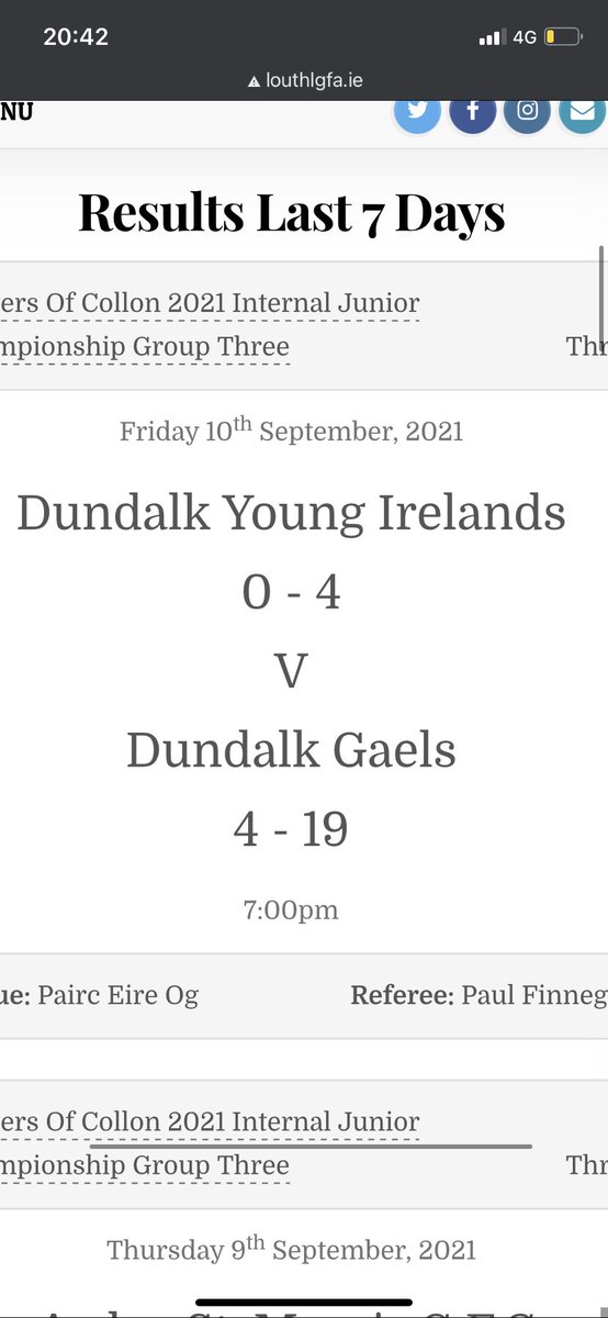 Dundalk Gaels tweet media