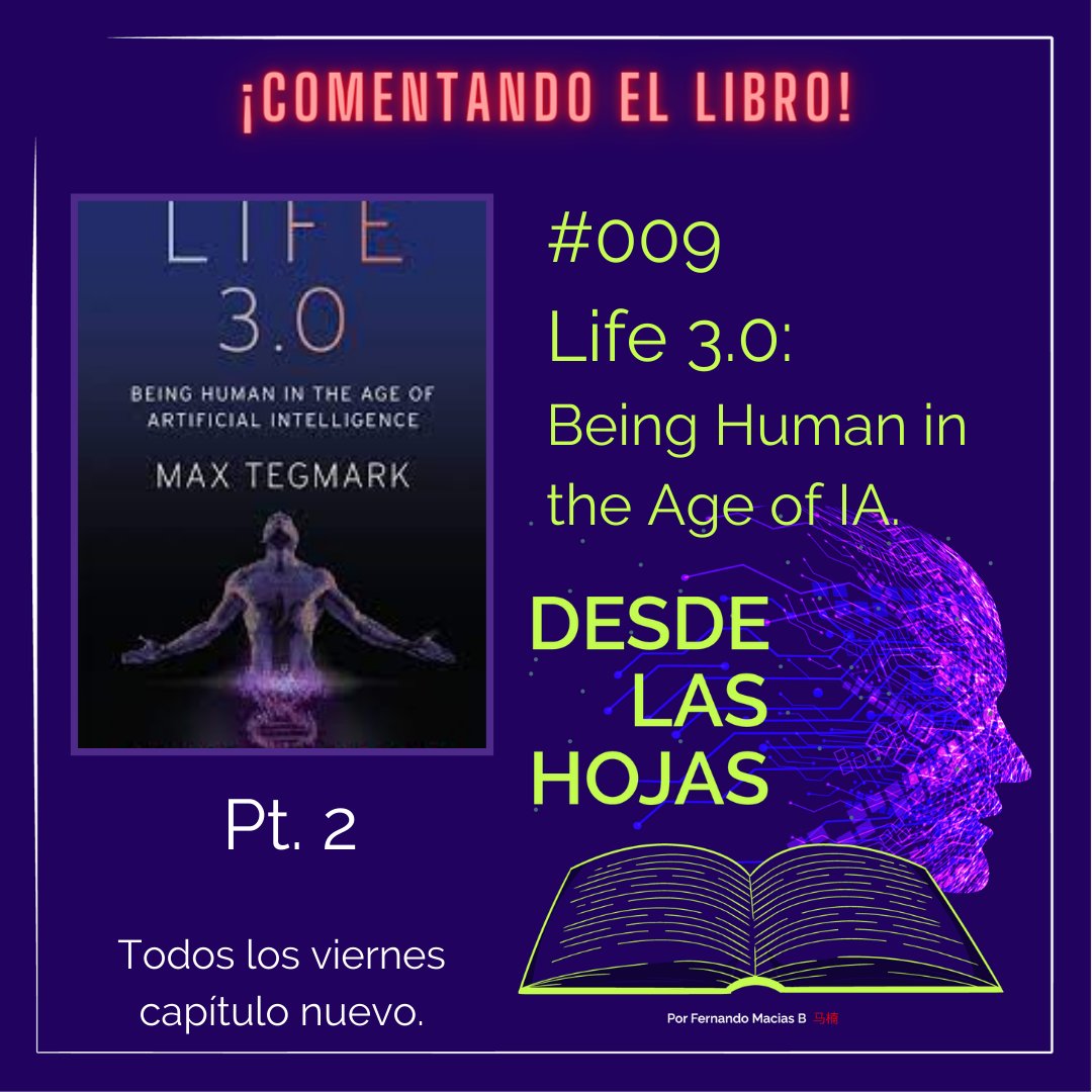 ma_nan's tweet photo. Listo el nuevo capítulo de mi podcast #Desdelashojas donde continúo con el libro #life3point0 «Bienvenido a la conversación más importante de nuestro tiempo».
#IA #InteligenciaArtificial #libros #audiolibros
Escúchalo aquí en #spotifypodcasts
https://t.co/u6NjapC8Xz https://t.co/ewxRwdnGho