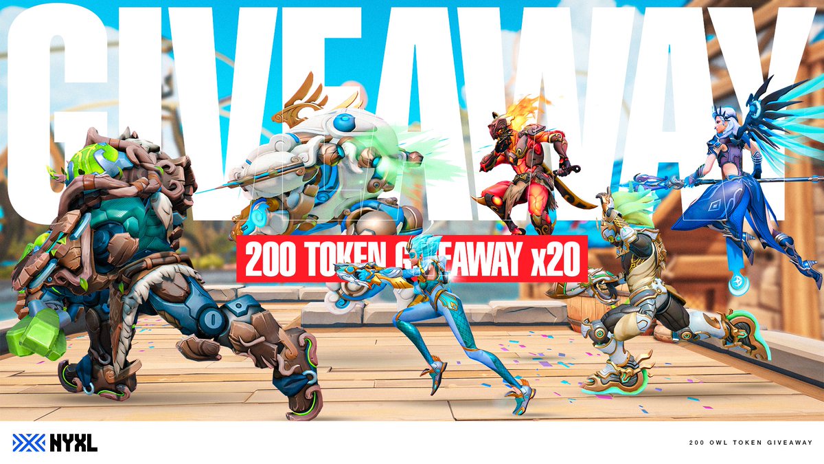 You already know what time it is. Playoffs are right around the corner and we want to give away more OWL Tokens to celebrate. 

How to enter:
☑️ Follow <a href="/NYXL/">NYXL</a> 
☑️ Like and RT this tweet
☑️ Tag a friend who needs those sweet All-Star skins

We're picking 20 winners tomorrow.