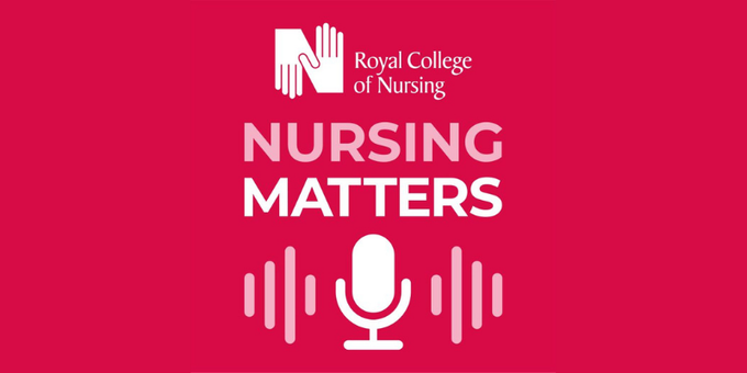 theRCN's tweet photo. Why is nursing the perfect platform for professional activism? Check out the latest episode of #NursingMatters, the podcast from the RCN’s Professional Nursing Committee, to find out. 🎧 
https://t.co/f0t4BmN7XX https://t.co/PtTf6qse7i