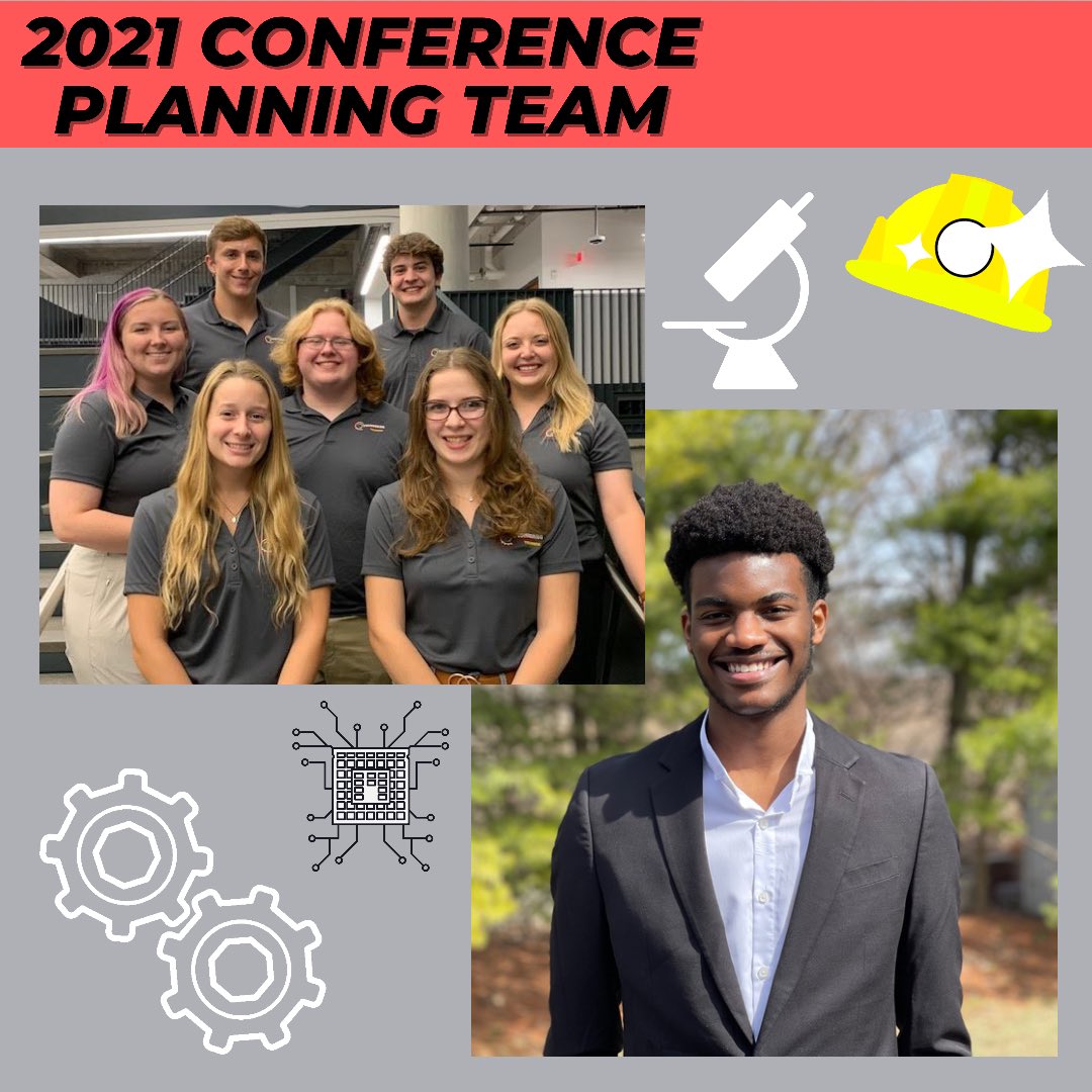 Our planning team has been working to cultivate an experience made just for you! We are 8 students representing 6 different majors looking forward to seeing all our hard work come to life. What questions do you have about the Engineering Leaders of Tomorrow Conference!