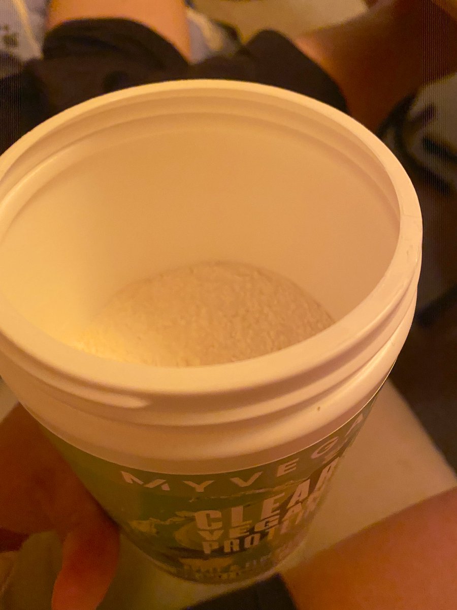 maddiedarrell's tweet photo. @Myprotein mad how much packaging is used when the protein only fills half the tub. What’s up with that? #myprotein https://t.co/rH9GjEkbkX