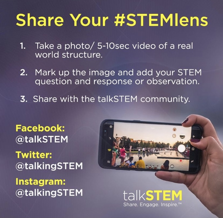 talkingSTEM's tweet photo. What #STEM questions do you have about the world? Take some time this week to share your #STEMlens, we would love to see! π https://t.co/5IKPIus3Gq