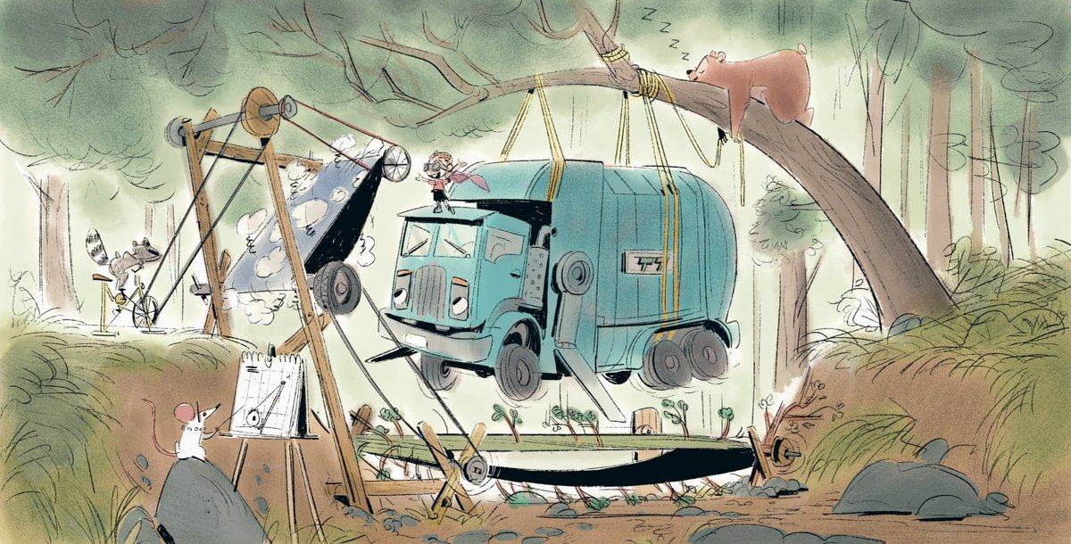 Glen Keane (@glenkeaneprd) on Twitter photo Four Wheels and Flies before it became Four Wheels and Flies! Early concepts are fun to look back at since you can see how much a project has developed over time!
Art by Jeff Turley <a href="/jeff_turley/">jeff turley</a>
#TrashTruckNetflix #Animation Four Wheels and Flies before it became Four Wheels and Flies! Early concepts are fun to look back at since you can see how much a project has developed over time!
Art by Jeff Turley <a href="/jeff_turley/">jeff turley</a>
#TrashTruckNetflix #Animation
