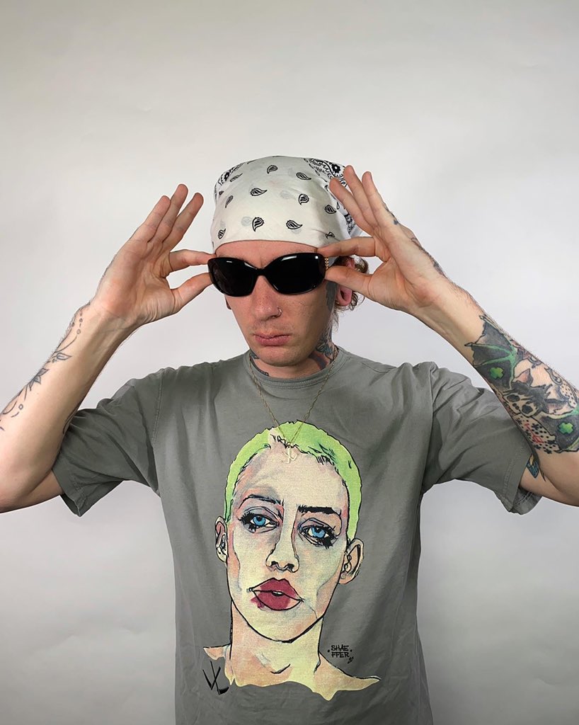 BRIGADEUSA's tweet photo. Michael Shaeffer/Brigade Skateboards “Club Generation” T-Shirt now available online in Candy🍭&amp; Concrete🚧

https://t.co/4OG0XMp6PH https://t.co/Dj6I57fuuk