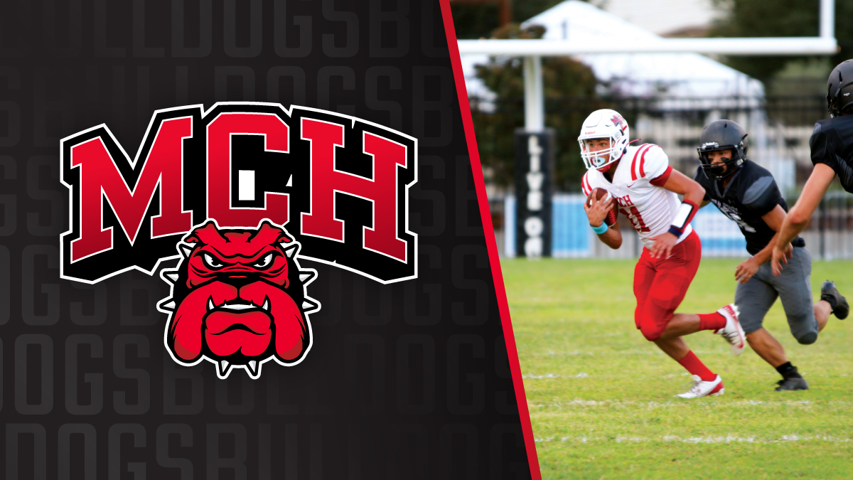 Friday night football is here! The MCH Bulldogs will host their first home game against St. Paul's Prep. Livestream will be available at 7 p.m. CT at MCH.org/athletics/. #LetsGoBulldogs!