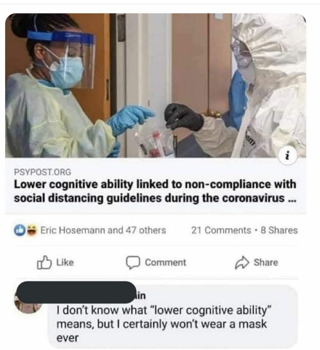 I'm honestly not making this up...