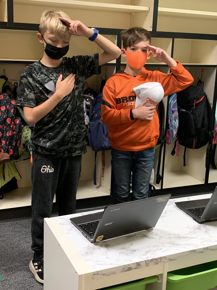 Waso4SCE's tweet photo. Learning about Sept. 11 these gentlemen were moved to salute while they listened. https://t.co/r6goQxq6Uo
