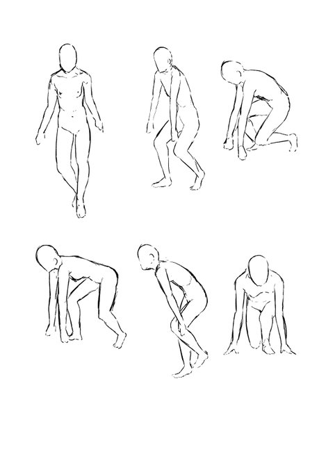 #今日の模写 Skebの絵まとめて同人イベントで売ろうかな 