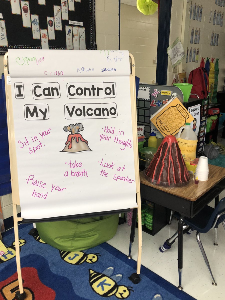 What a fun Fun Friday learning self control with our volcanos! Little scientists in the making! <a href="/lauriecramton/">Laurie Cramton</a> <a href="/Dr_JakeLong/">Jake Long</a> <a href="/AGreen8384/">Amanda Green, Ed. S</a>