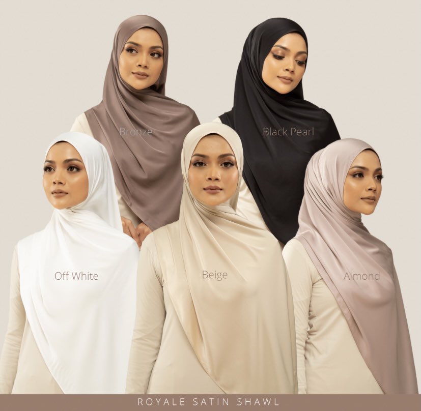 SwanniesCo's tweet photo. @aithusx Hi dear💕 if nak purchase Royale Satin Shawl boleh click link https://t.co/XyENzarD7O Colour dah tak banyak yang tinggal🥺 https://t.co/hUtl3bA5ep