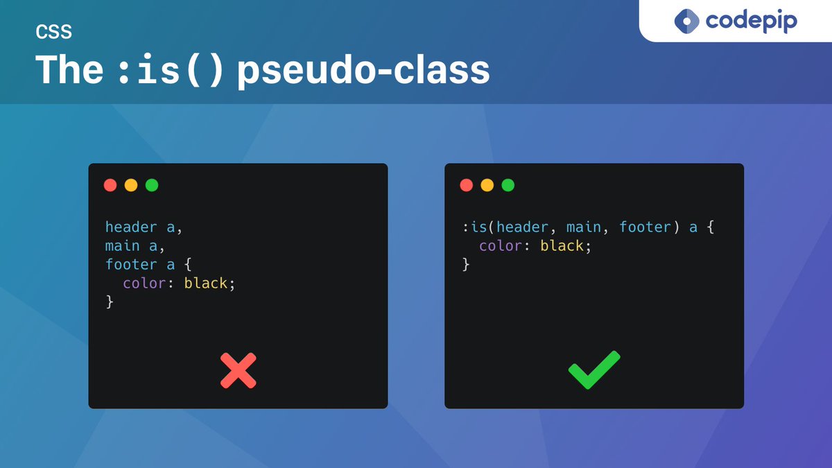 Codepip tweet media