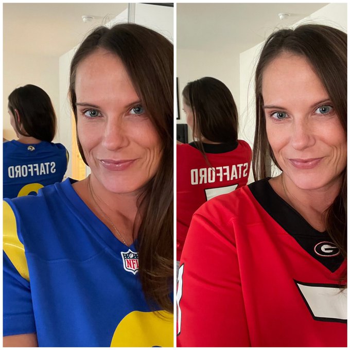 Soooo which jersey do I wear for @RamsNFL opening day??? ? https://t.co/sas5BtYODN