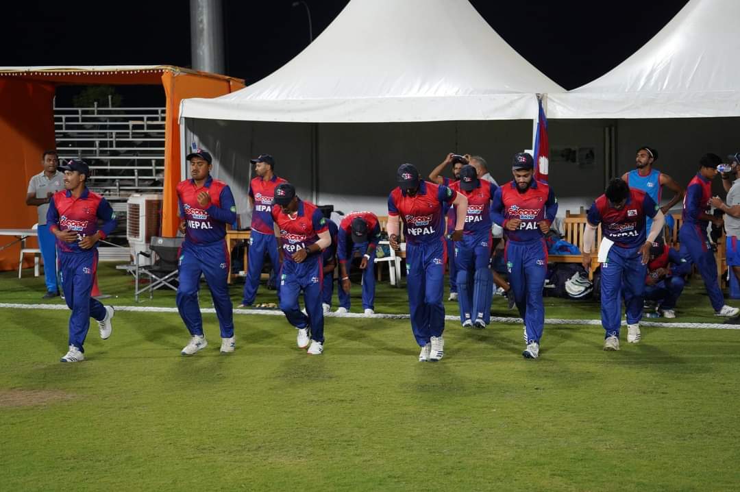 sunildhamala5's tweet photo. Nepal will get a lot of benefit from these two matches in the upcoming important games! This team will do even better in the coming matches,Got to see some great performances! This confidence will give a lot of advantage in the coming matches,well done 👏🇳🇵🏏 https://t.co/XxG4CDxecA