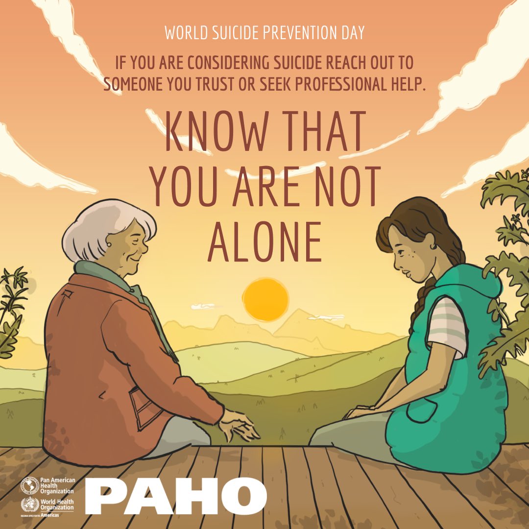 PATCHLab_UTEP's tweet photo. Today is World Suicide Prevention day. If you are struggling with sorrow, remember the sun will come out tomorrow.☀️ #SuicidePreventionDay #mentalhealth #PATCHLabCares 
National Suicide Prevention Lifeline: 800-273-8255 Available 24 hours https://t.co/KM6R6ZalFK